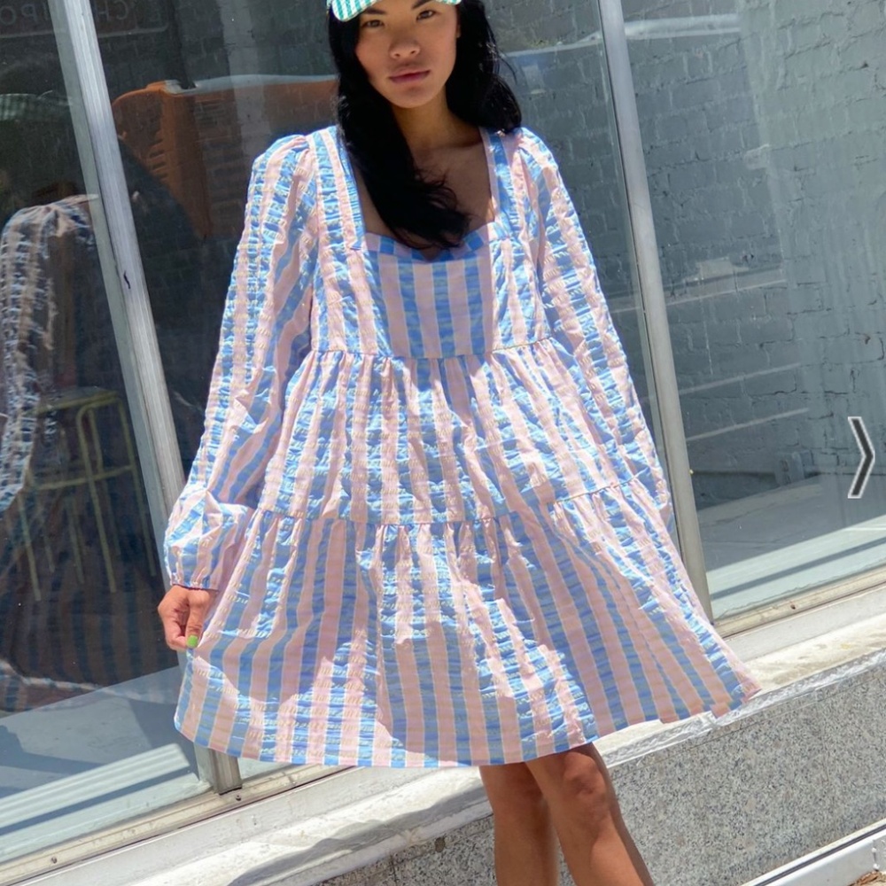 Crās Monique Check Dress Size 40
